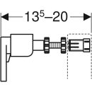 Geberit Duofix Bausatz verzinkt, für Vorwandmontage