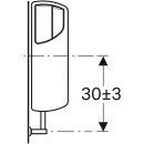 Geberit Aufputz-Spülkasten AP140.300 tiefh m 2-Mengen-Spülung weiß-alpin