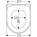 Haro WC-Sitz Madeira SoftClose C0102G Edelstahl TakeOff,...