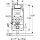 Geberit GIS WC-Element mit Unterputz-Spülkasten UP320, Bauhöhe 1140 mm