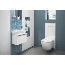 TECE WC-Glasplatte lux für Standard WC, Glas weiß