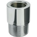 Reduzierstück rund AG/IG, 1/2" x 3/4" chr....