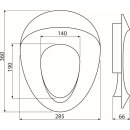 alcadrain WC-Sitz für Kinder - Aufsatz