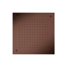 Herzbach DESIGN IX PVD Regenbrause zum Deckeneinbau 500 * 500 mm Copper