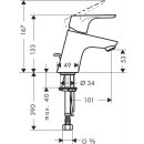 Hansgrohe FOCUS 70 Einhandmischer Waschtisch mit...