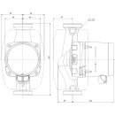 Grundfos Heizungspumpe ALPHA 1/25-40/180mm