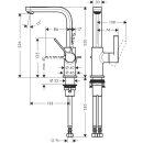 Hansgrohe METRIS S Einhandmischer Waschtisch mit...