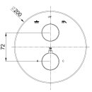 Beitz & Walz AQVATHERM Fertigmontageset Thermostat...