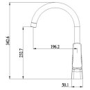 Beitz & Walz AQVAPRO Spültisch-Ehm. Hebel seitlich chrom