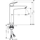 Hansgrohe LOGIS 190 Einhandmischer Waschtisch