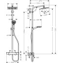 Hansgrohe CROMETTA Showerpipe E 240 1jet