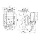 Wilo 25/1-4 Nassläufer-Standard-Hocheffizienzpumpe Yonos PICO plus