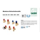 Caleffi 530 Membran-Sicherheitsventil 1" - 3bar