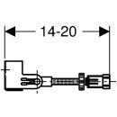 Geberit Duofix Set Wandanker für Einzelmontage, Ecklösung