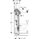 Geberit GIS WC-Element mit Omega UP-Spülkasten, Bauhöhe 1000 mm