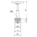 Schlösser DN25 - 1" Schrägsitzventil -...