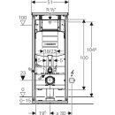 Geberit GIS WC-Eckmodul mit Sigma UP-Spülkasten,...