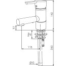 Mora MMIX B6 Waschtisch Einhebelmischer Chrom