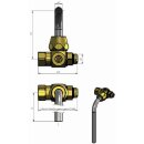 Schlösser DVGW Probenentnahmeventil 1/4" AG