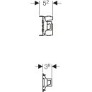 Geberit GIS Traverse für Waschmaschine und Geschirrspüler