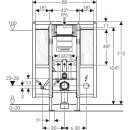 Geberit Duofix WC-Element Sigma UP-Spülkasten 120mm,...