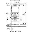 Geberit Duofix Basic WC-Element mit Delta...