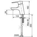 Mora CERA B5 Waschtisch Einhebelmischer Chrom