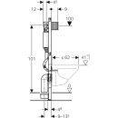 Geberit Duofix WC-Element mit Omega UP-Spülkasten 120mm, Betätigung vorne, Bauhöhe 1120 mm