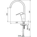 Mora CERA K5 Spültisch-Einhebelmischer