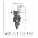 Caleffi 5452 DIRTMAGSLIM® - Schlammabscheider mit...