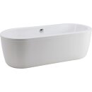 Schröder Badewanne Ovalwanne Rhein 180x80x44/57,5 cm...