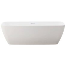 Schröder Badewanne Designwanne Golem OR 160 S 160x75,5x44,5/56,5 cm cremeweiß matt