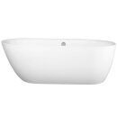 Schröder Badewanne Ovalwanne Mosel New 179,5x82,5x47/59 cm weiß