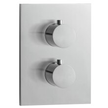 Herzbach DESIGN iX Unterputz Thermostat square für 2 Verbraucher