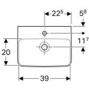 Geberit Handwaschbecken Renova Compact 450*340