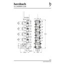 Herzbach LOGIC XL 4 Thermostat Rohbauset für 4...