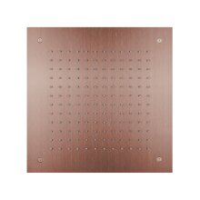 Herzbach DESIGN IX PVD Regenbrause zum Deckeneinbau 380 x 380 mm Copper