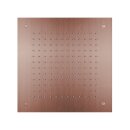 Herzbach DESIGN IX PVD Regenbrause zum Deckeneinbau 380 x 380 mm Copper