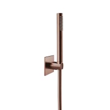 Herzbach DESIGN IX PVD Wannenset mit Konushalter seven square 1250mm Copper