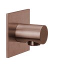 Herzbach DESIGN IX PVD Brauseanschlussbogen seven square Copper