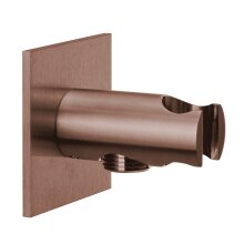 Herzbach DESIGN IX PVD Brauseanschlussbogen seven square Copper