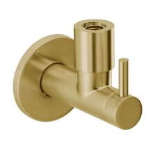 Herzbach DESIGN IX PVD Design-Eckventil Brass