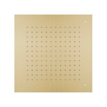 Herzbach DESIGN IX PVD Regenbrause zum Deckeneinbau 380 x 380 mm Brass