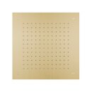 Herzbach DESIGN IX PVD Regenbrause zum Deckeneinbau 380 x 380 mm Brass