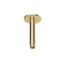 Herzbach DESIGN IX PVD Deckenarm seven round für Regenbrause 100mm Brass