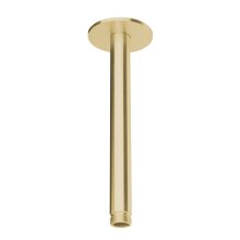 Herzbach DESIGN IX PVD Deckenarm seven round für Regenbrause 200mm Brass