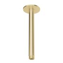 Herzbach DESIGN IX PVD Deckenarm seven round für Regenbrause 200mm Brass