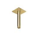 Herzbach DESIGN IX PVD Deckenarm seven square für Regenbrause 100mm Brass