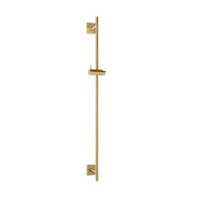 Herzbach DESIGN IX PVD Dusch-Wandstange seven square 900 mm Brass