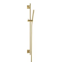 Herzbach DESIGN IX PVD Dusch-Wandstangenset seven square 900 mm Brass